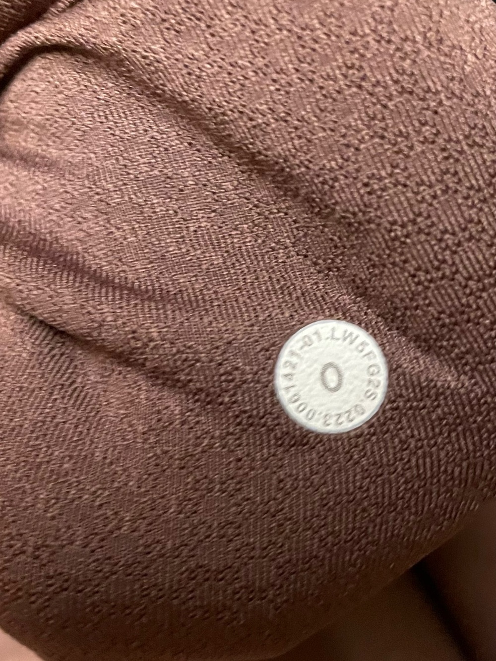 Lululemon Groove Super-High-Rise Flared Pant Nulu Java Brown Size 0 - Picture 6 of 7
